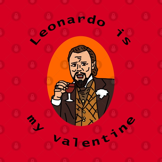 Leonardo is My Valentine on Valentines Day by ellenhenryart