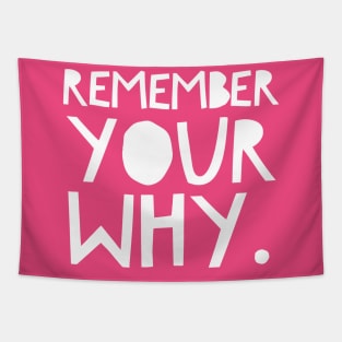 Remember your why Tapestry