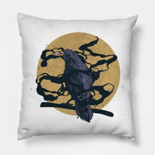 Raven Pillow