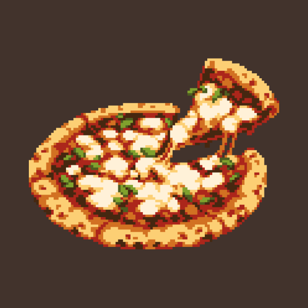 Discover pixel pizza - Pizza - T-Shirt