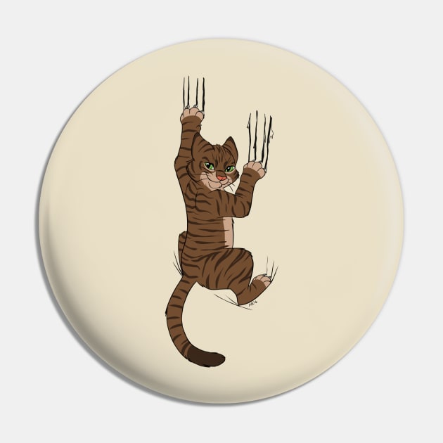 Tabby Claws Pin by mithmeoi