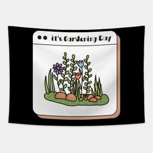 It's Gardening Day Tapestry