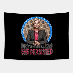 NevertheLESLIE, She Persisted. Tapestry