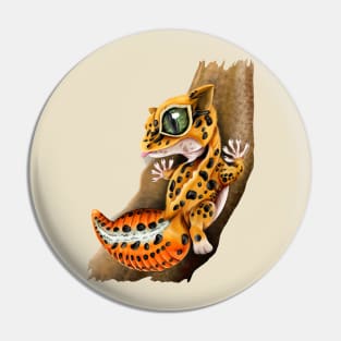 Leopard gecko Pin