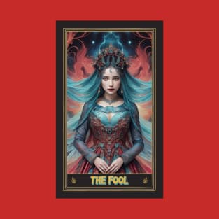 The Fool Tarot Card - Embark on a Whimsical Journey of Discovery and Enlightenment T-Shirt