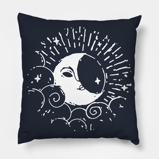 Celestial Tarot: Moon Pillow by Fez Inkwright