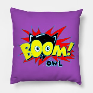 Owl Boom ! Pillow