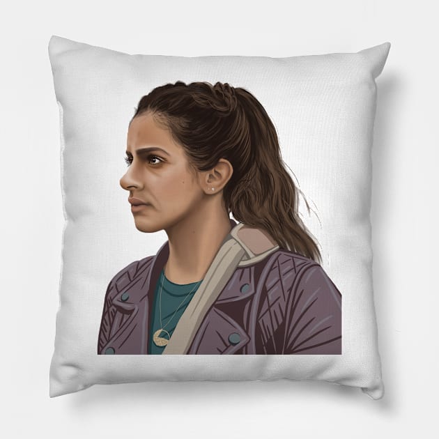 Yaz Khan Pillow by samanthagarrett