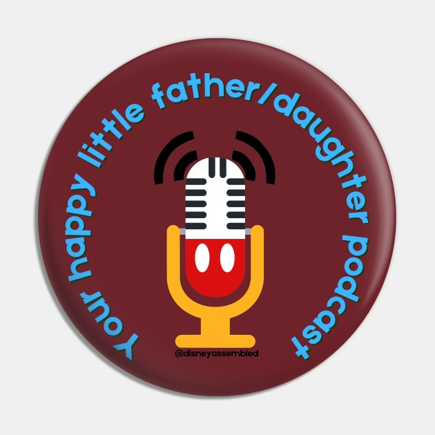 DA Podcast Logo Pin by Disney Assembled