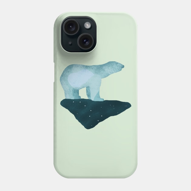 Polar Bear Phone Case by artsandherbs