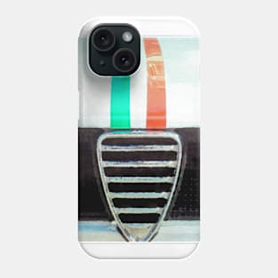 Vintage italian car in waterolor Phone Case