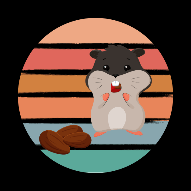 Cute Eating Hamster by shirtsyoulike