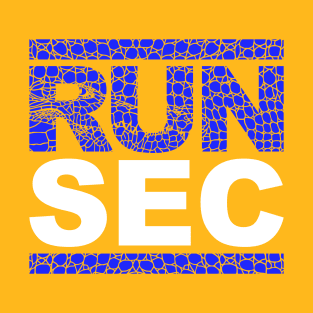 Run SEC Florida - On Orange T-Shirt