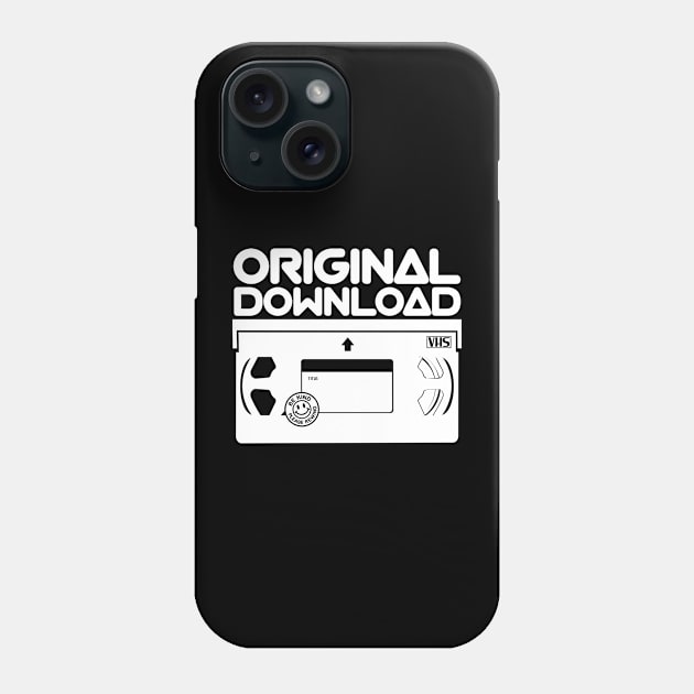 Original Download - VHS T-Shirt Phone Case by LeftWingPropaganda