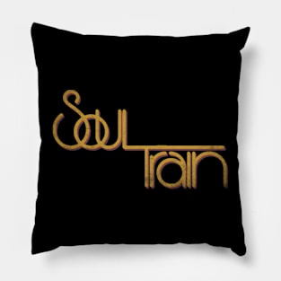 distressed soul train Pillow