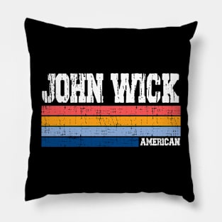 John Wick // Retro Style Pillow