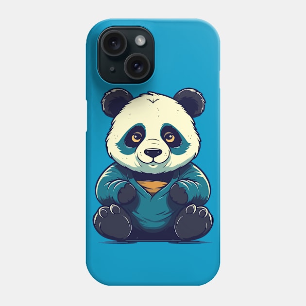 Funny baby panda Phone Case by JORDYGRAPH