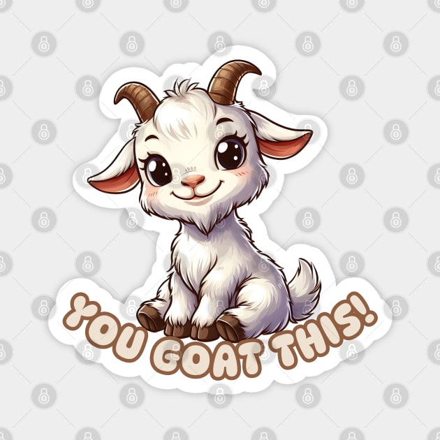 You Goat This Magnet by Annabelhut