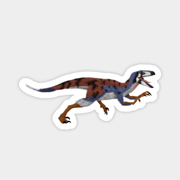 Velociraptor Magnet by 752 Designs