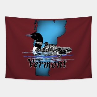 Vermont Loon Tapestry