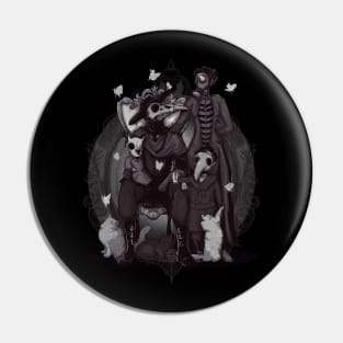 Nocturnal X Family Portrait Pin