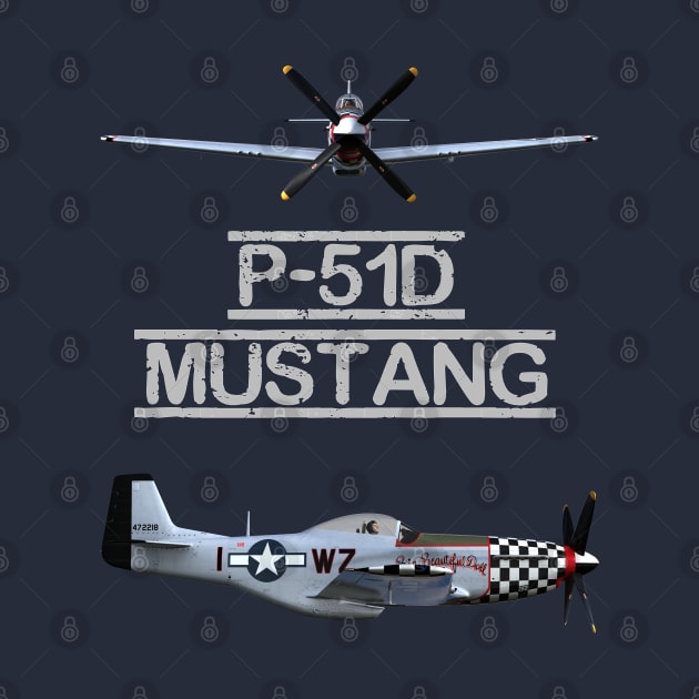 P51D Mustang by Dingo Digital