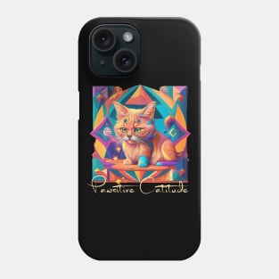 Pawsitive Catitude Phone Case