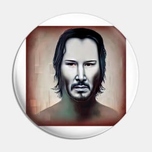 brown Keanu Pin