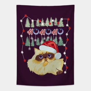 Ho ho ho cute birman cat Tapestry