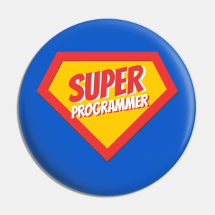 Programmer Gifts | Super Programmer Pin