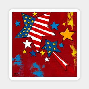 American Stars Magnet