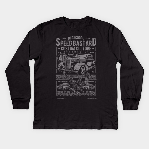 Classic Muscle Cars Car Kids Long Sleeve T Shirt Teepublic