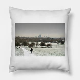 London Skyline Cityscape Primrose Hill Pillow