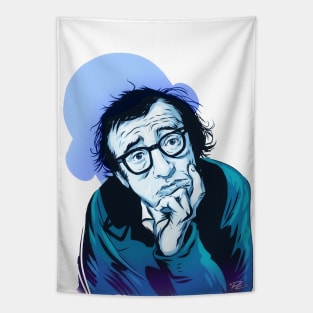 Woody Allen - An illustration by Paul Cemmick Tapestry