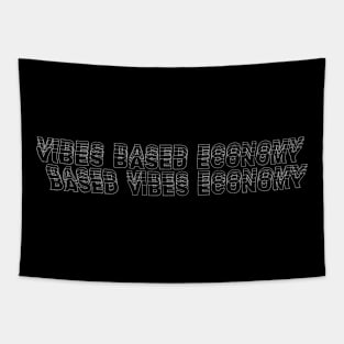 Vibes Based Economy Tapestry