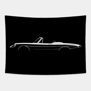 Alfa Romeo Spider Duetto Silhouette Tapestry