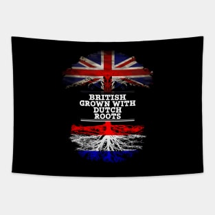 British Grown With Dutch Roots - Gift for Dutch With Roots From Netherlands Tapestry