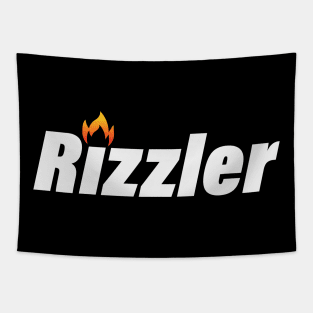 Rizzler Fun Creative Slang Design Tapestry