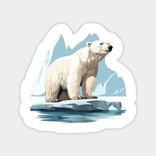 Arctic Polar Bear Magnet