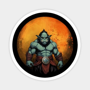 Ogre Monk Magnet