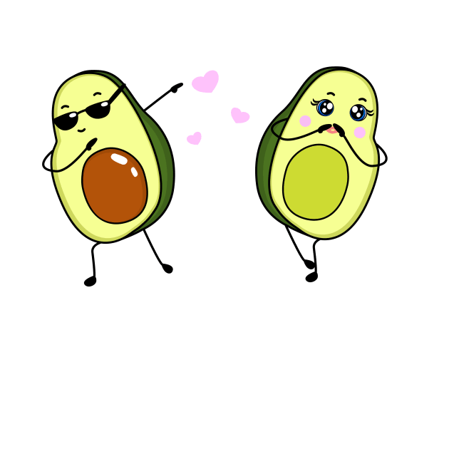 Avocado - You complete me by SweetAnimals