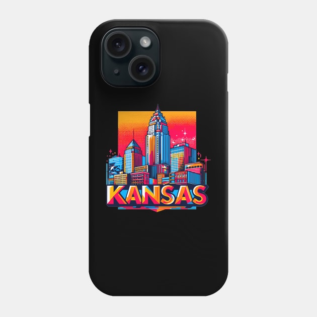 Kansas City Phone Case by Vehicles-Art