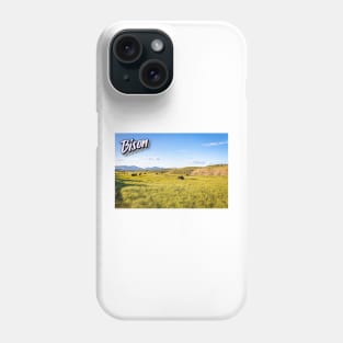 Bison at Yellowstone Phone Case