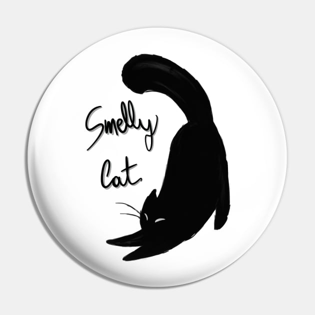 Smelly cat Pin by Uwaki