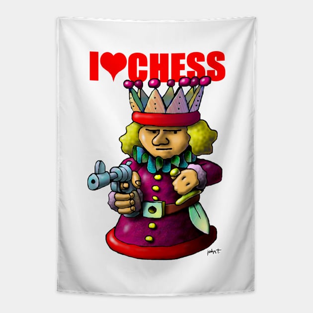 Chess - The King Tapestry by JohnT