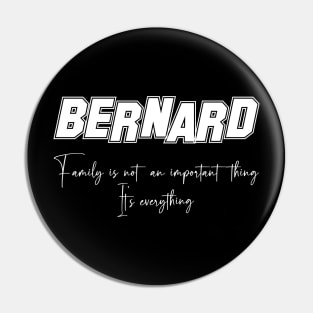 Bernard Second Name, Bernard Family Name, Bernard Middle Name Pin