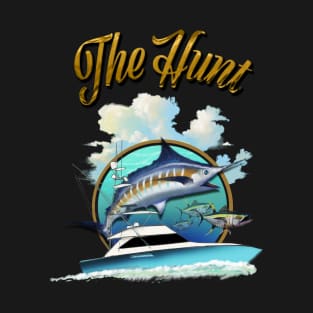 Charter Fishing The Hunt T-Shirt