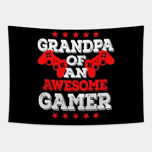 Grandpa of a gamer Tapestry