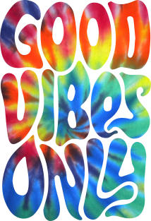 Good Vibes Only | Rainbow Magnet