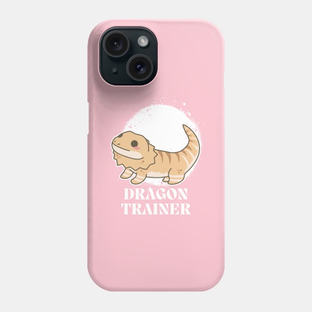 Cute Bearded Dragon Trainer Phone Case by rumsport
